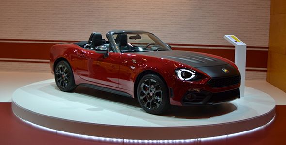 Abarth 124 Spider, en Madrid Auto 2016 Abarth 124 Spider, en Madrid Auto 2016