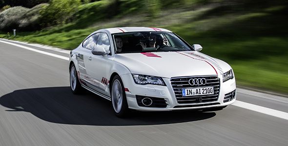 El Audi A7 piloted driving circulará por la autobahn A9 sin conductor El Audi A7 piloted driving circulará por la autobahn A9 sin conductor