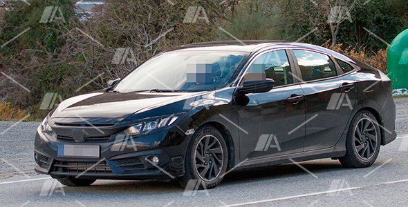 Fotos espía del nuevo Honda Civic Sedan 2017 Fotos espía del nuevo Honda Civic Sedan 2017