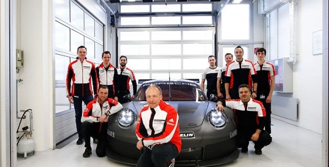 El Porsche 911 GTE 2017 en fase de pruebas El Porsche 911 GTE 2017 en fase de pruebas