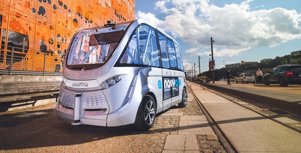 Navya Arma, el primer autobús autónomo y eléctrico de producción Navya Arma, el primer autobús autónomo y eléctrico de producción