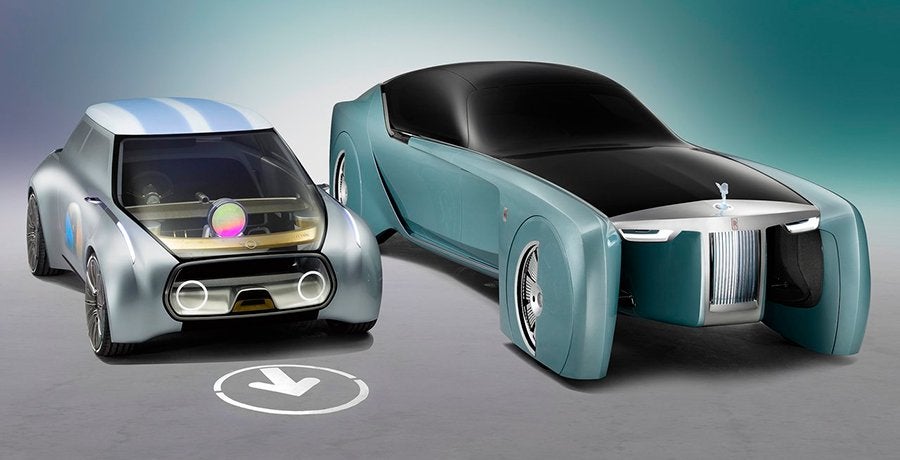 Mini Vision Next 100, el concepto del Rolls en envase pequeño Mini Vision Next 100, el concepto del Rolls en envase pequeño