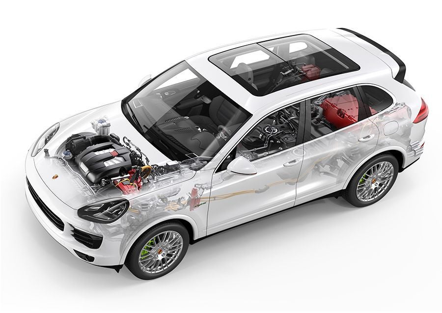 La tecnología del Porsche Cayenne S E-Hybrid de Le Mans