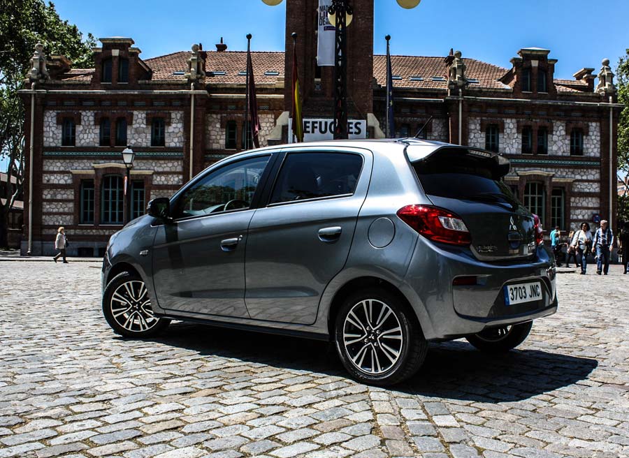 El Mitsubishi Space Star cuenta con un radio de giro sensacional.