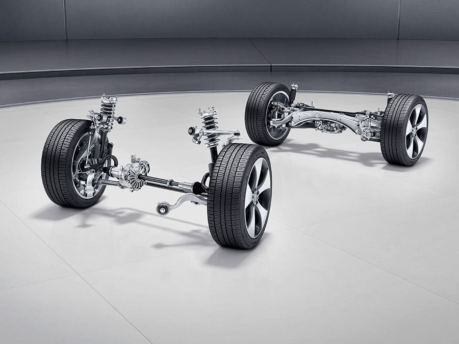 El Mercedes GLC Coupé tiene un chasis que apuesta por un comportamiento dinámico excelente, confortable y eficaz al tiempo.