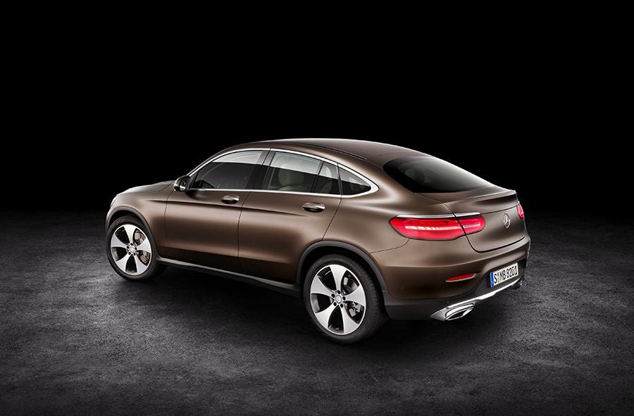 La gama del Mercedes GLC Coupé contará con 8 versiones.