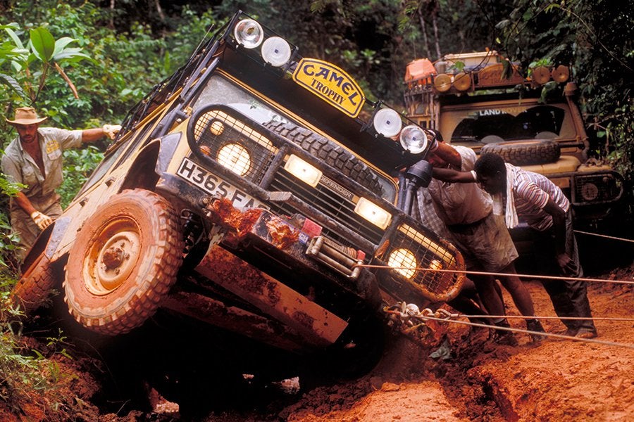 Que significa el logo de Land Rover