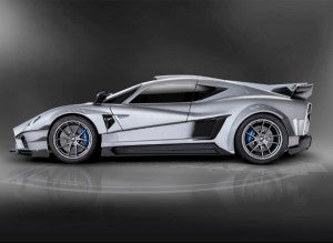 El Mazzanti Evantra tiene cambios en la aerodinámica para mejorar la estabilidad.
