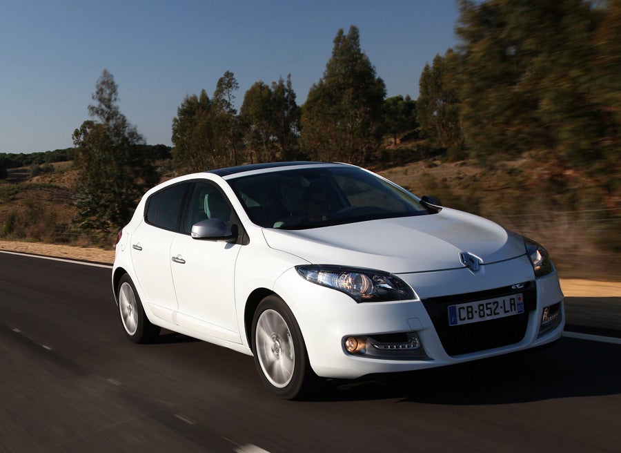 El Mégane es un ejemplo de coche hatchback en Renault.
