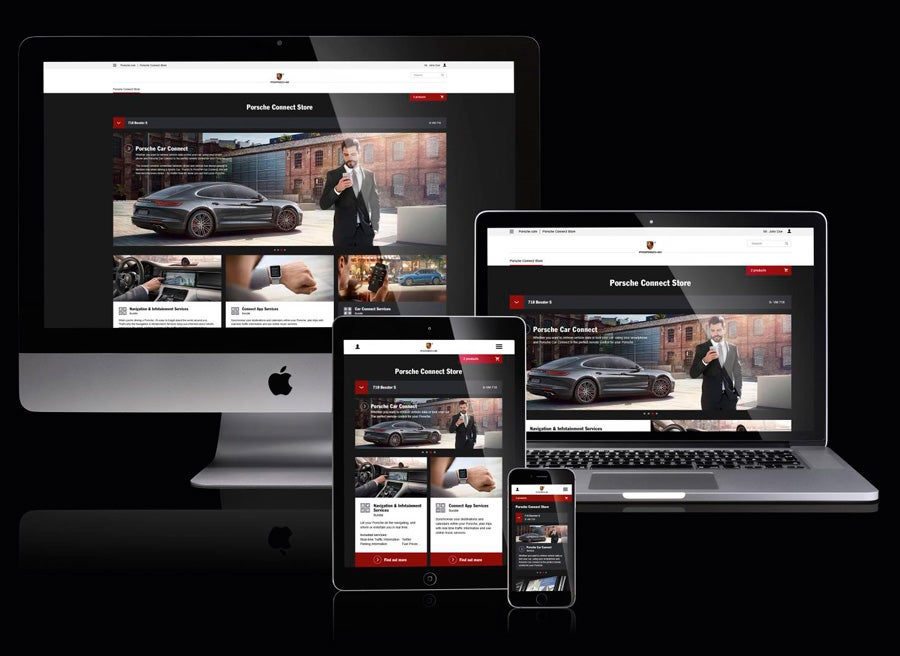 Porsche te conecta con todos los dispositivos.