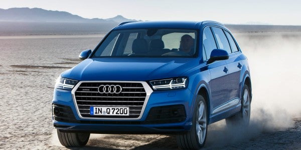 El tamaño no importa. Un coche tan grande como el Audi Q7 sigue siendo un SUV.