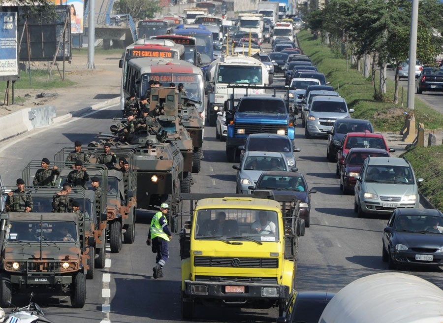 Embotellamiento JJ.OO Río de Janeiro