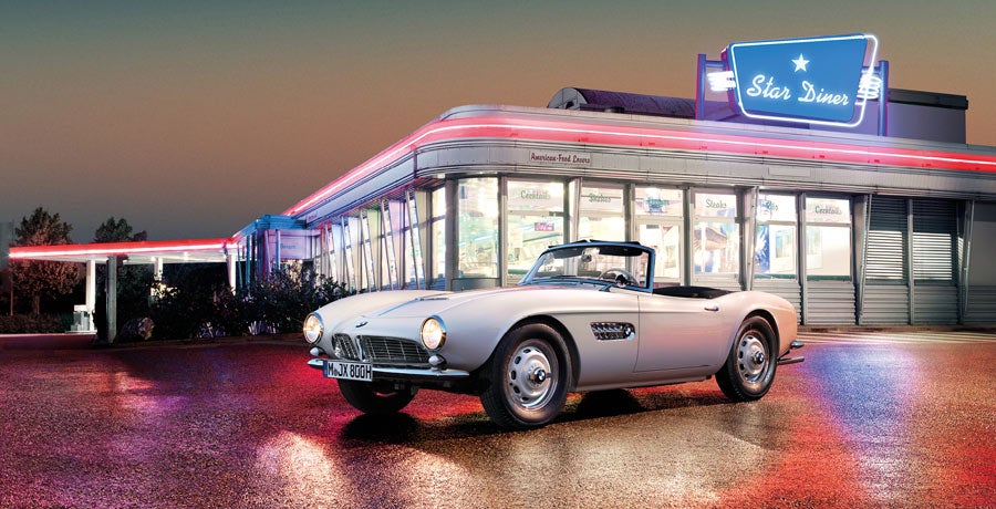 Restauran el BMW de Elvis Presley Restauran el BMW de Elvis Presley