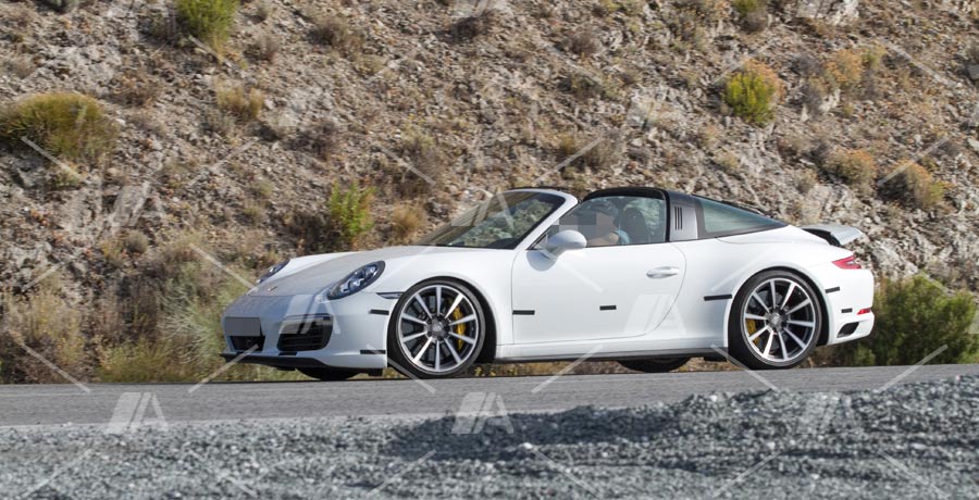 Fotos espía del Porsche 911 Targa 2017 Fotos espía del Porsche 911 Targa 2017