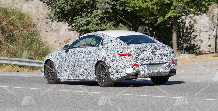Fotos y vídeo espía del Mercedes Clase E Coupé 2017 Fotos y vídeo espía del Mercedes Clase E Coupé 2017