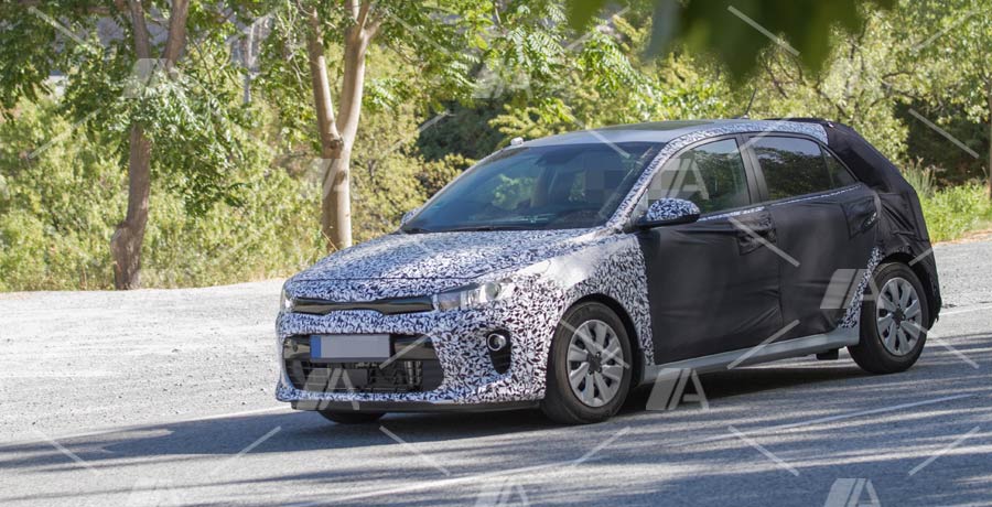 Fotos espía del nuevo Kia Rio Fotos espía del nuevo Kia Rio