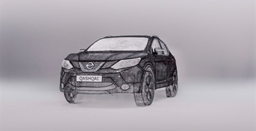 ¿Te imaginas un Nissan Qashqai a tamaño real y en 3D? ¿Te imaginas un Nissan Qashqai a tamaño real y en 3D?