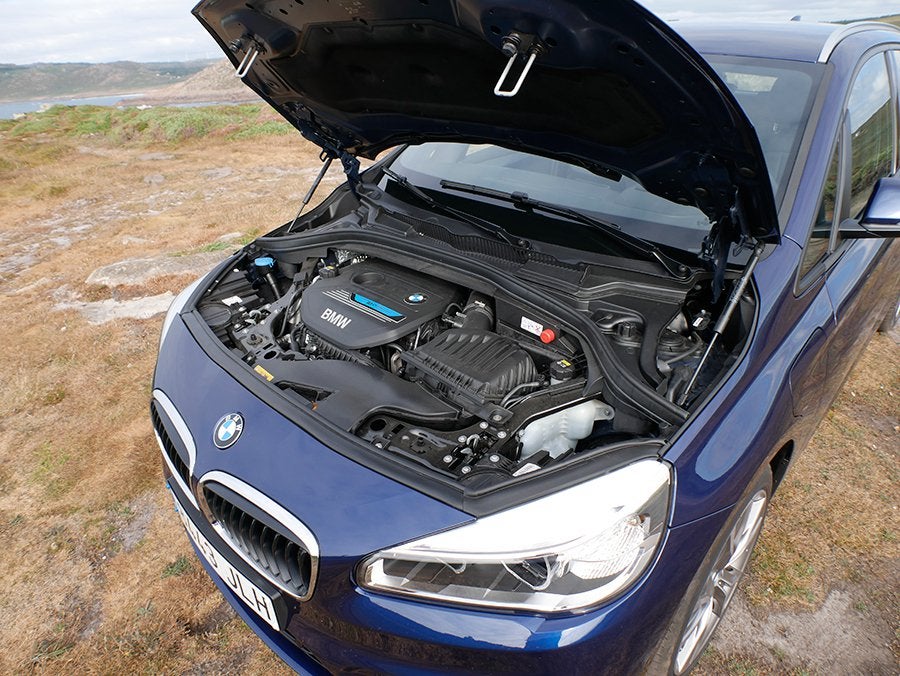 Prueba del BMW 225 XE Active Tourer híbrido enchufable 2016 motor