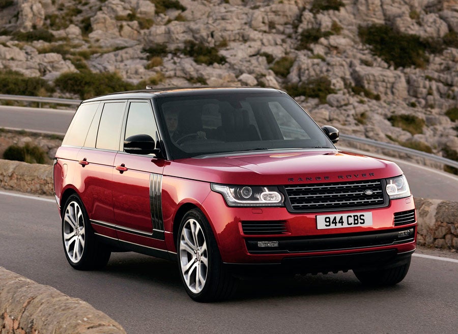 Range Rover SV Dynamic, rendimiento dinámico mejorado Range Rover SV Dynamic, rendimiento dinámico mejorado