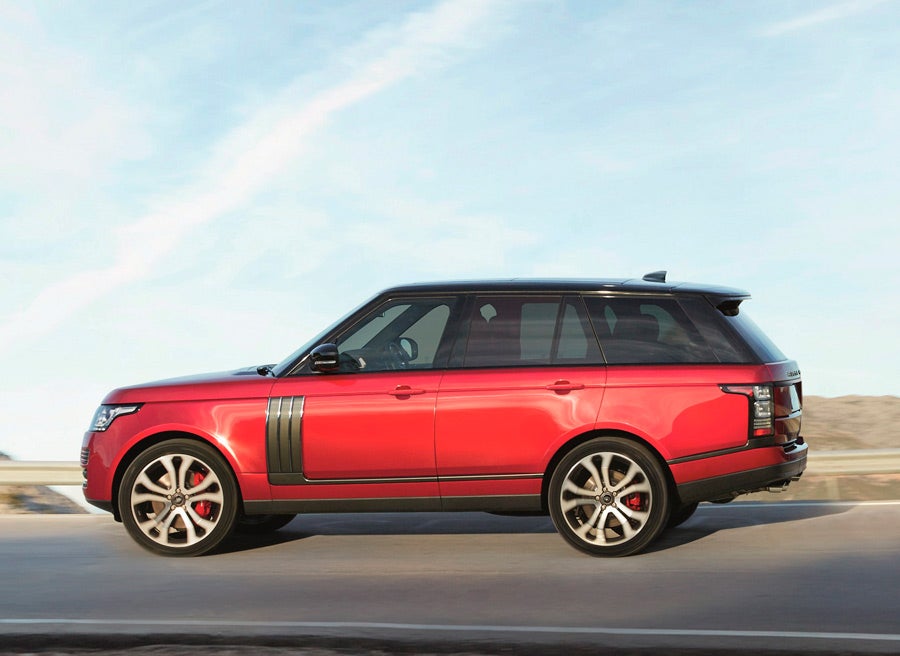 El nuevo Range Rover Dynamic monta motor V8 sobrealimentado de 550 CV.