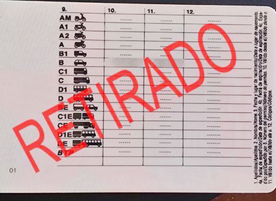 Realizando hasta tres tipos de cursos destintos podrás recuperar los puntos para poder continucar conduciendo.