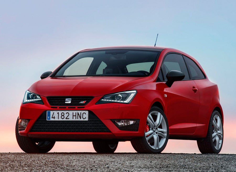 Con, por ejemplo, el Seat Ibiza Cupra, el coche utilitario se hace verdaderamente deportivo.