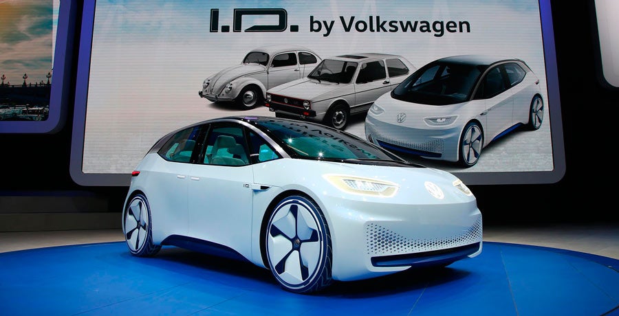 Nuevo Volkswagen concept eléctrico en París 2016 Nuevo Volkswagen concept eléctrico en París 2016