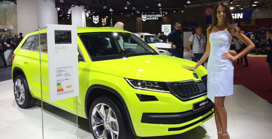 El Skoda Kodiaq en el Salón de París 2016 El Skoda Kodiaq en el Salón de París 2016