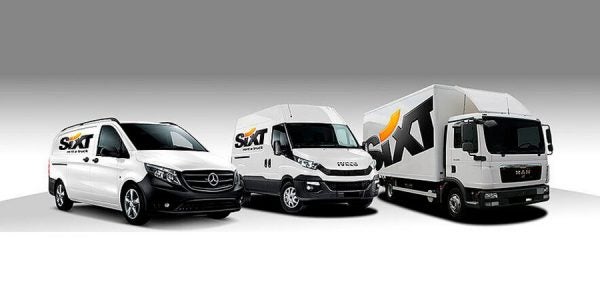Consejos Sixt para conducir una furgoneta por primera vez