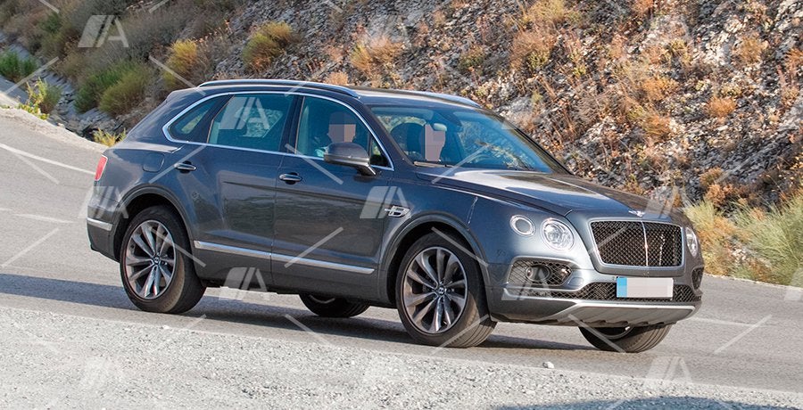Fotos espía del Bentley Bentayga diésel 2017 Fotos espía del Bentley Bentayga diésel 2017