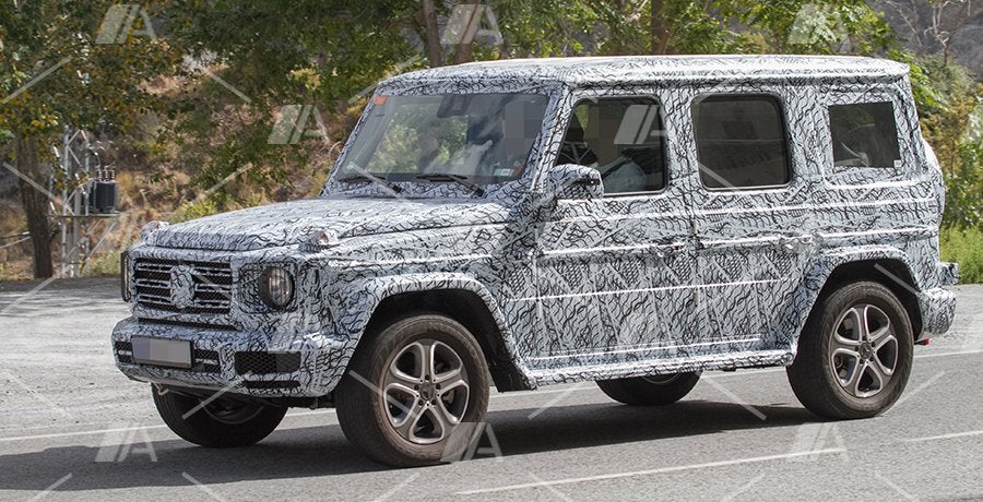 Fotos espía del Mercedes Clase G 2017 Fotos espía del Mercedes Clase G 2017