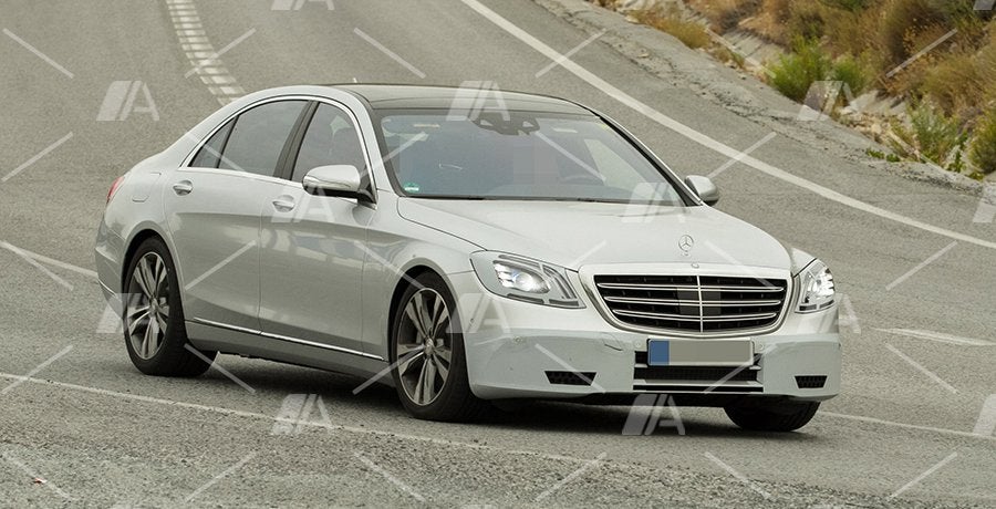 Fotos espía del Mercedes Clase S 2017 Fotos espía del Mercedes Clase S 2017