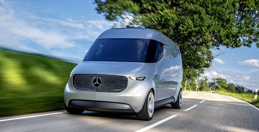 Mercedes Vision Van la furgoneta del futuro Mercedes Vision Van la furgoneta del futuro