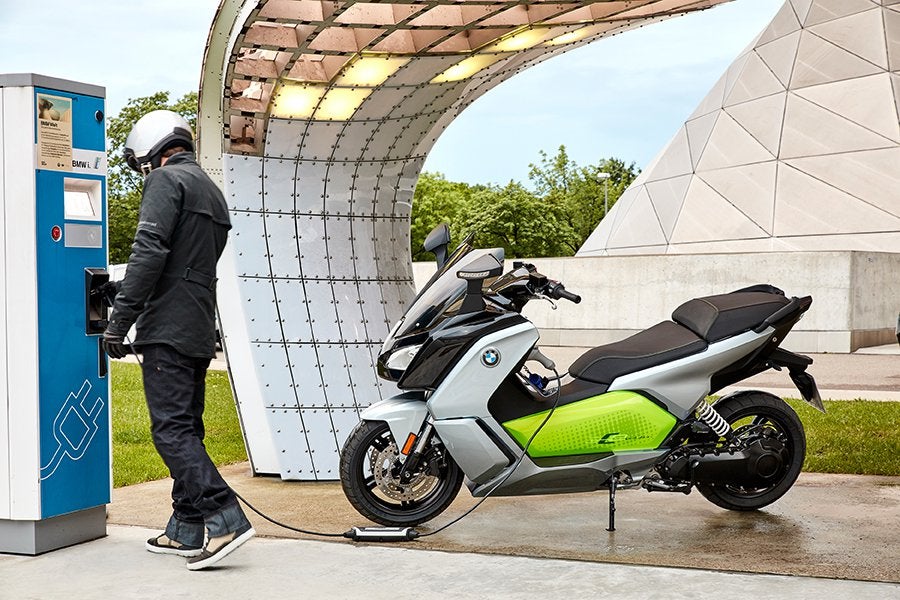 Nuevo BMW C Evolution de 94 Ah en París 2016