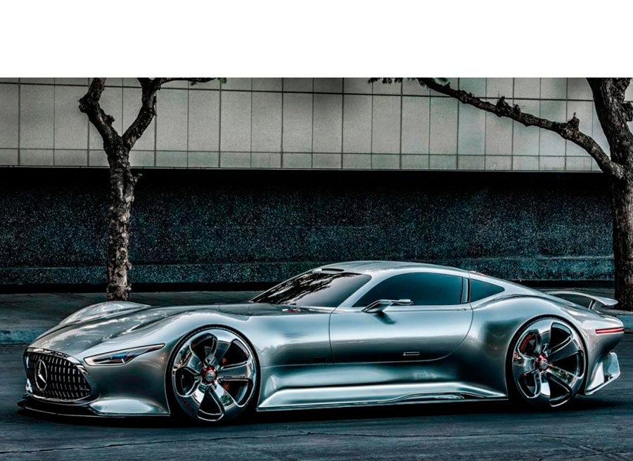 La aerodinámica has sido un elemento fundamental del diseño del AMG R 50.