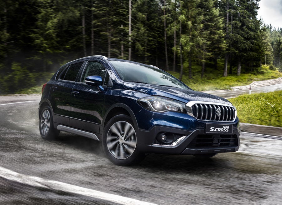 El sistema de tracción 4WD del nuevo Suzuki S-Cross es un aliado frente a la climatología adversa.