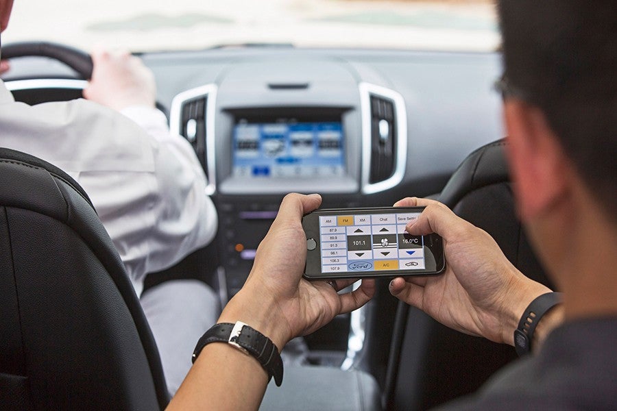 Aplicaciones de teléfono de Ford