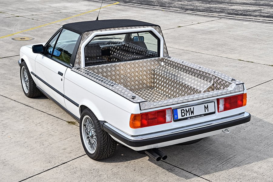 El BMW M3 pick up ha estado en funcionamiento más de 20 años.
