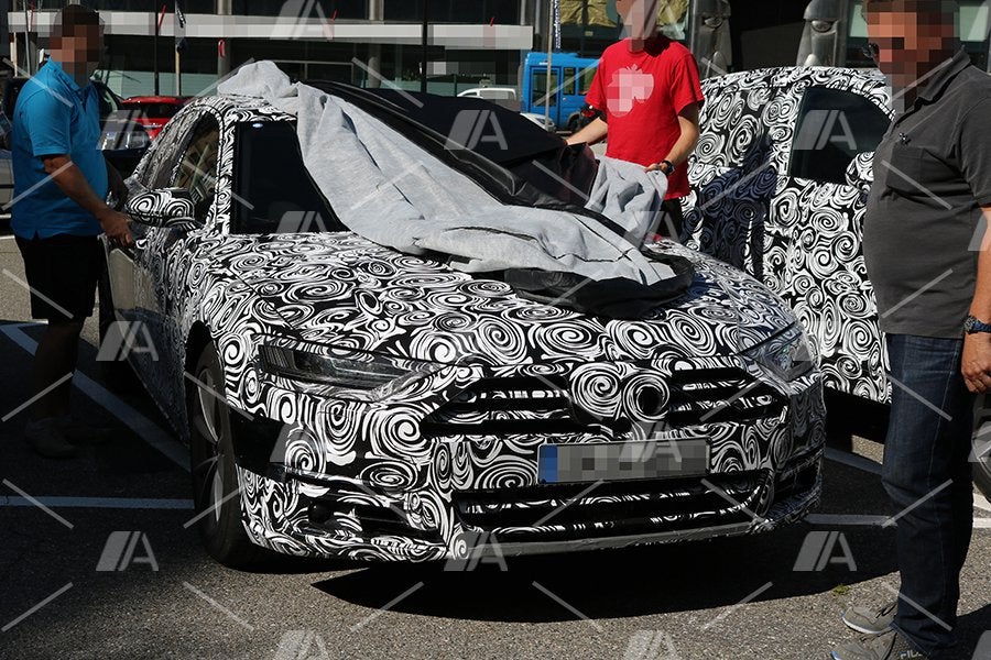 Fotos espía del Audi A8 2017 Fotos espía del Audi A8 2017