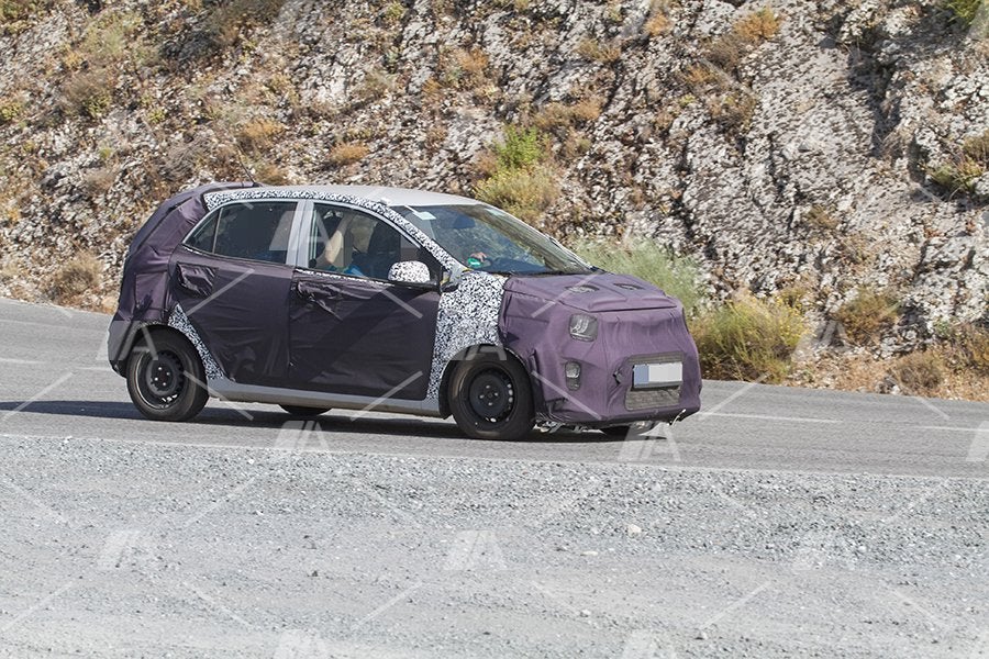 Fotos espía del Kia Picanto 2017 Fotos espía del Kia Picanto 2017