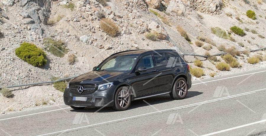 Fotos espía del Mercedes GLC 63 AMG 2017 Fotos espía del Mercedes GLC 63 AMG 2017