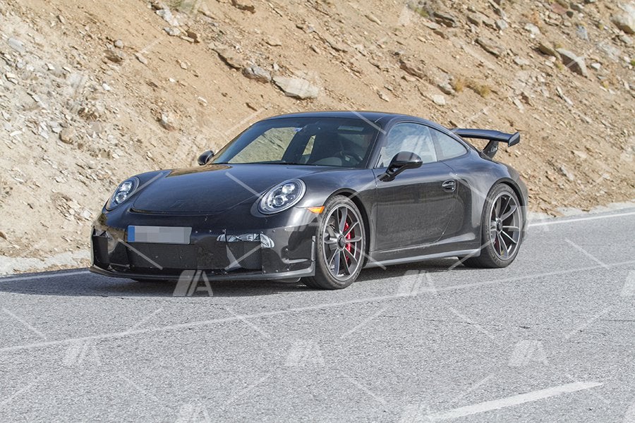 Fotos espía del Porsche GT3 2017 Fotos espía del Porsche GT3 2017