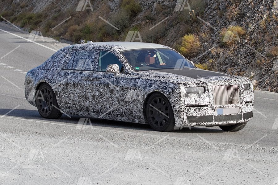 Fotos espía del Rolls Royce Phantom 2018 Fotos espía del Rolls Royce Phantom 2018