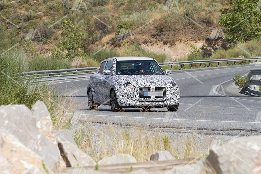 Fotos espía del Suzuki Swift 2017