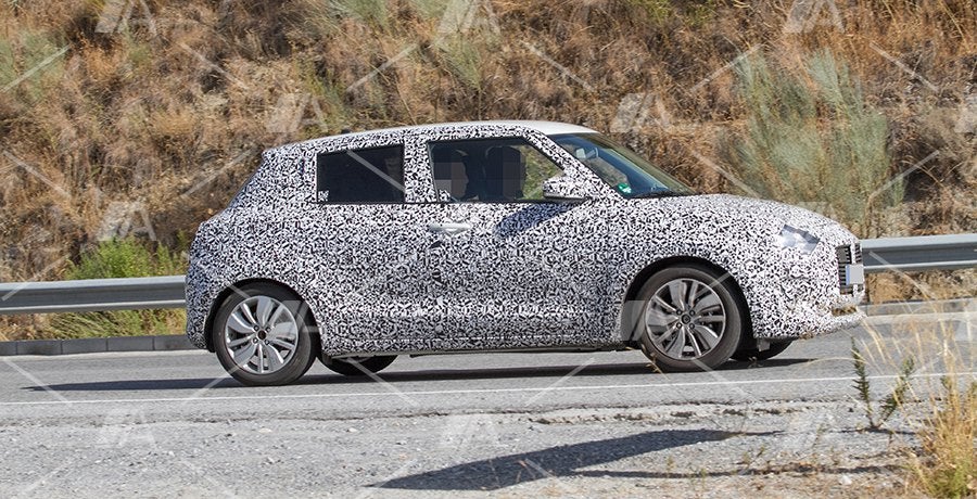 Fotos espía del Suzuki Swift 2017 Fotos espía del Suzuki Swift 2017