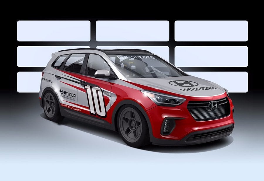 Hyundai Santa Fast SEMA Las Vegas 2016