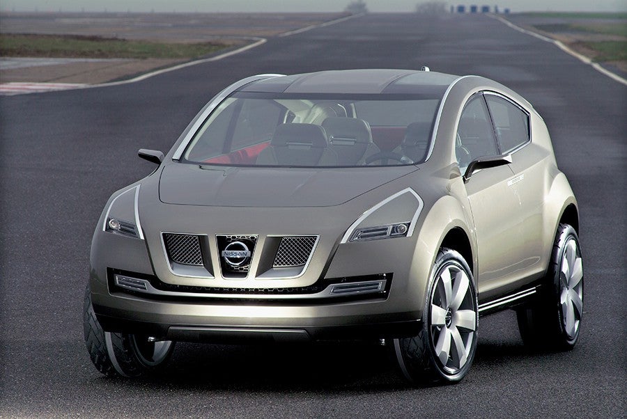 Así se veía el Qashqai cuando se presentó en Ginebra en 2004.