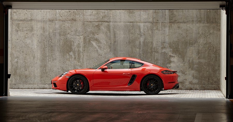 El diseño del 718 Cayman es muy proporcionado y atractivo.