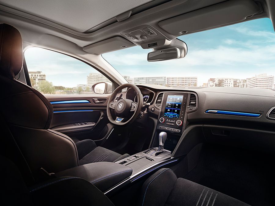 El interior del Mégane Sport Tourer gana mucho en versatilidad.