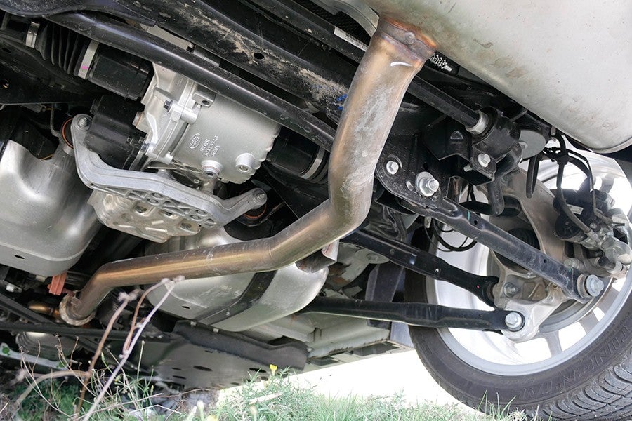 El sistema de tracción total de este descapotable es de auténtico 4x4.